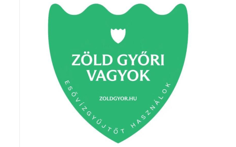 Zöld lépések Győrben: Már osztják az esővízgyűjtőket a lakosságnak