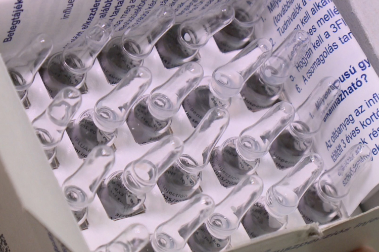 A győri háziorvosokhoz is megérkezett az influenza elleni oltás