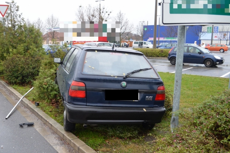 A  szlovák férfi 8 méteren keresztül tolta maga előtt a benzinkutast 