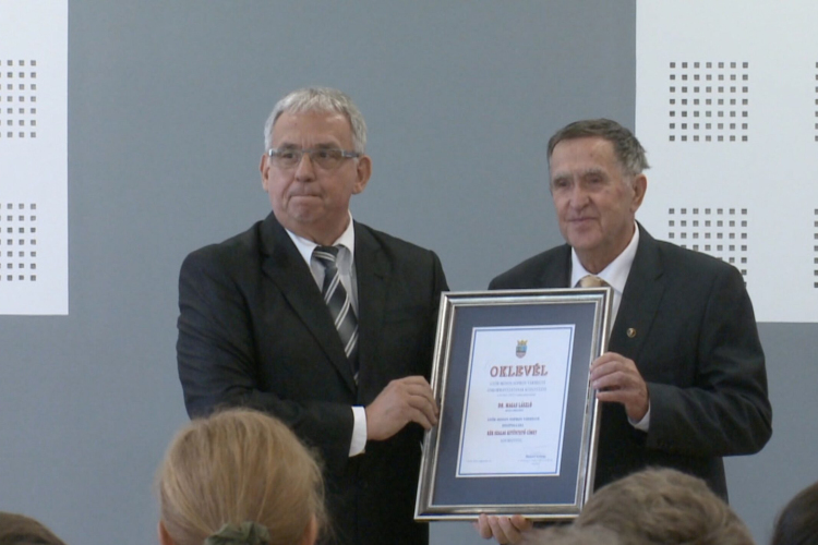 Vármegyei kitüntetések átadása Győrben